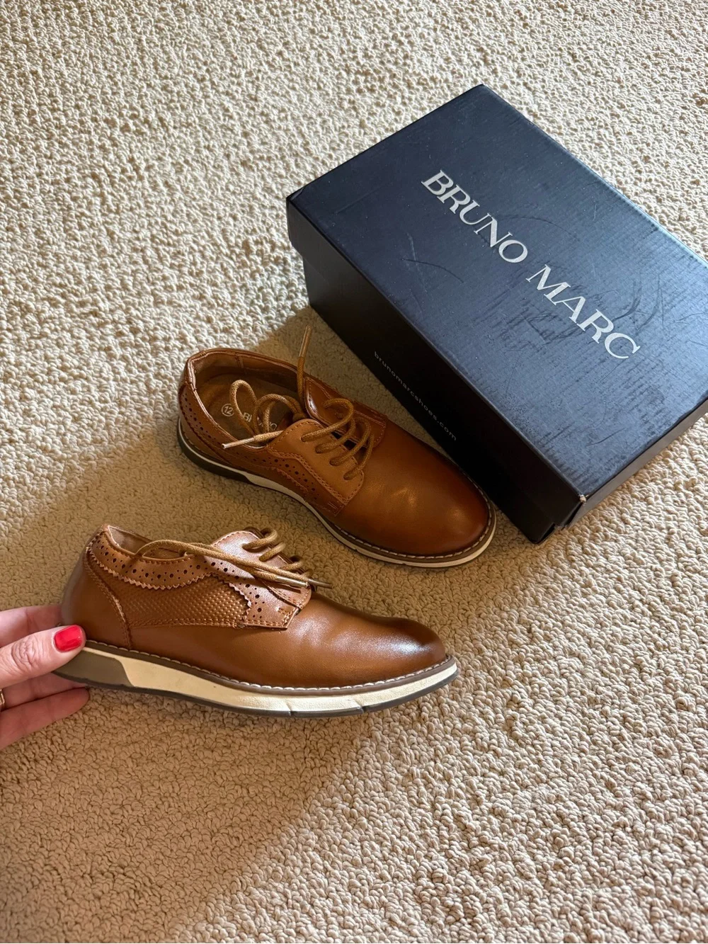 Bruno Marc classic tan